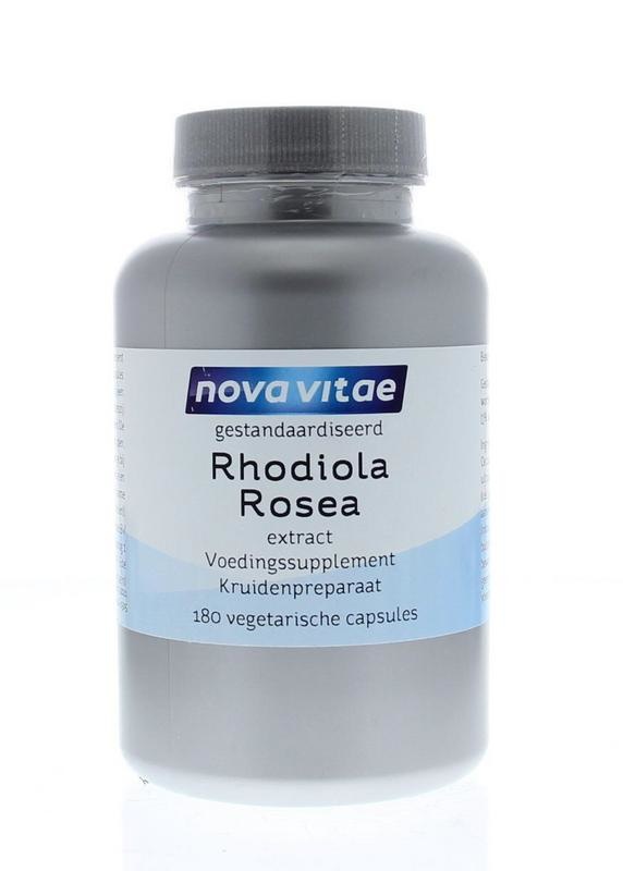 Nova Vitae Nova Vitae Rhodiola rosea extract (180 vega caps)