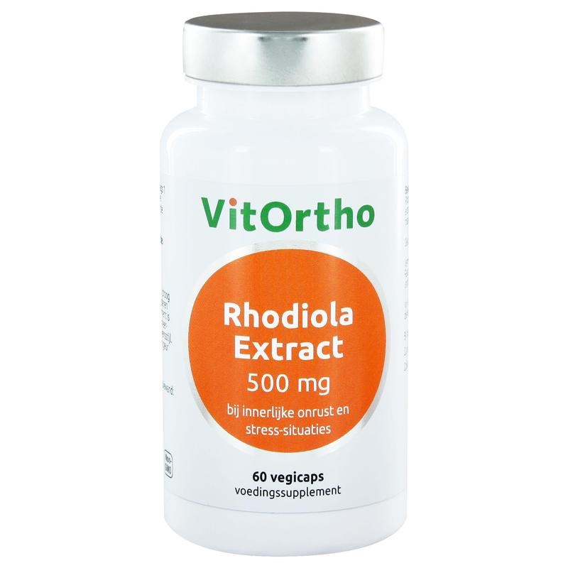 VitOrtho Rhodiola extract 500 mg (60 vcaps) VitOrtho Rhodiola extract 500 mg (60 vcaps)