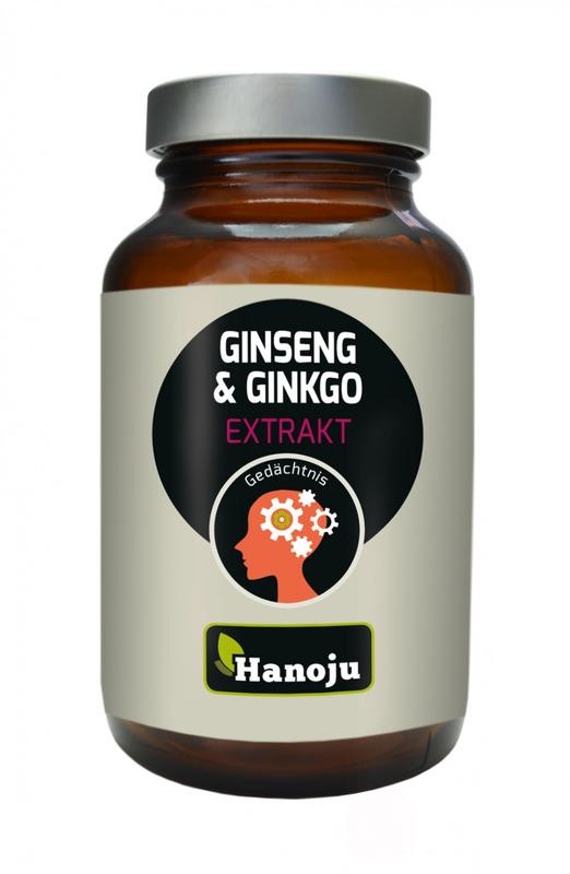 Hanoju Hanoju Ginseng & ginkgo extract (60 caps)