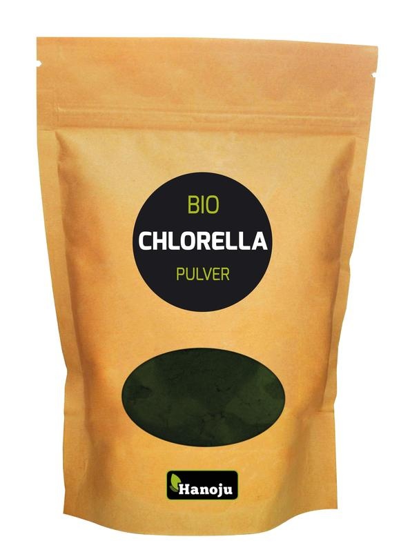 Hanoju Hanoju Chlorella poeder bio (1 Kilogr)