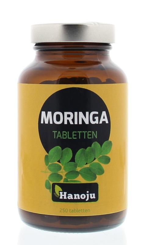 Hanoju Hanoju Moringa oleifera heelblad 500mg (250 tab)