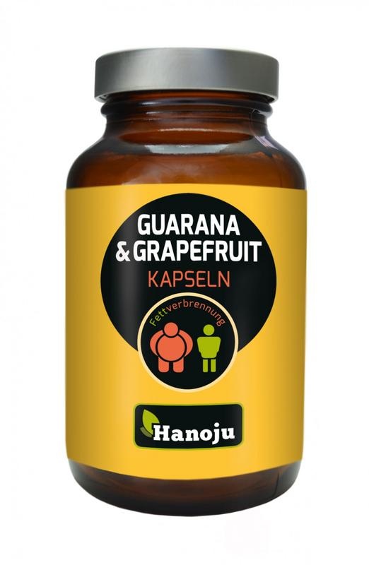 Hanoju Hanoju Grapefruit 450mg & guarana (60 vega caps)