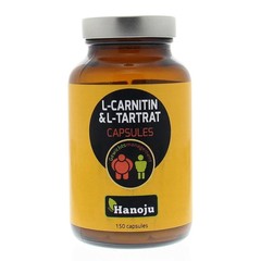 Hanoju L-Carnitine & L-Tartraat (150 vega caps)