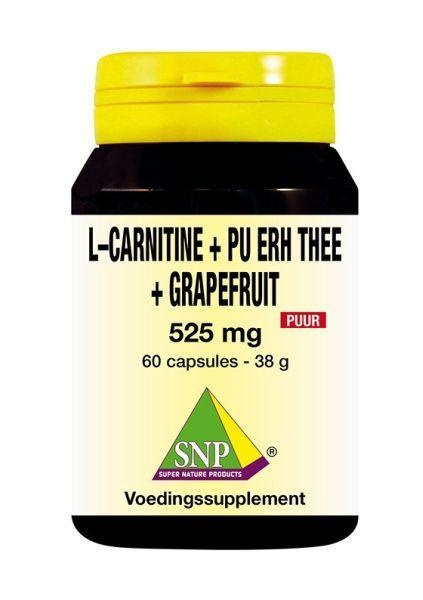 SNP SNP L Carnitine pu erh grapefruit (60 caps)