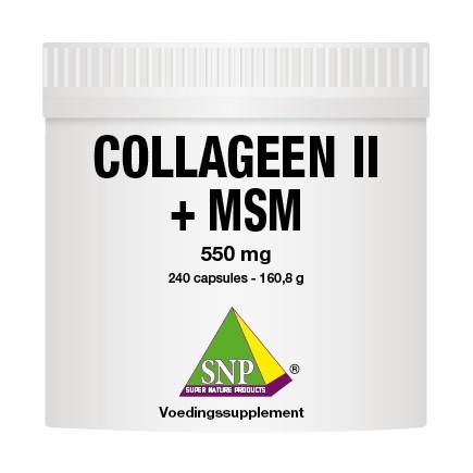 SNP SNP Collageen II + MSM (240 caps)