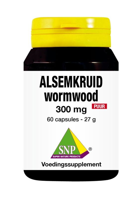 SNP SNP Alsemkruid wormwood 300 mg puur (60 caps)