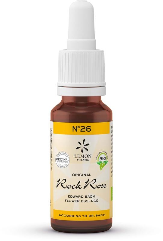 Lemonpharma Bach Lemonpharma Bach Bach bloesemremedies rock rose bio (20 ml)