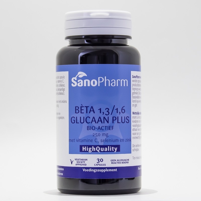 Sanopharm Sanopharm Betaglucaan plus 250 mg (30 st)