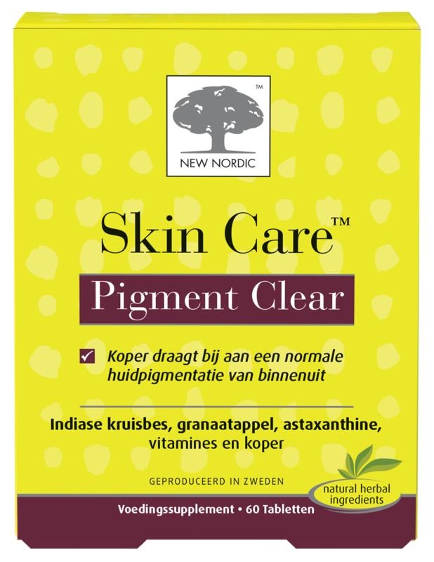 New Nordic New Nordic Skin care pigment clear (60 tab)