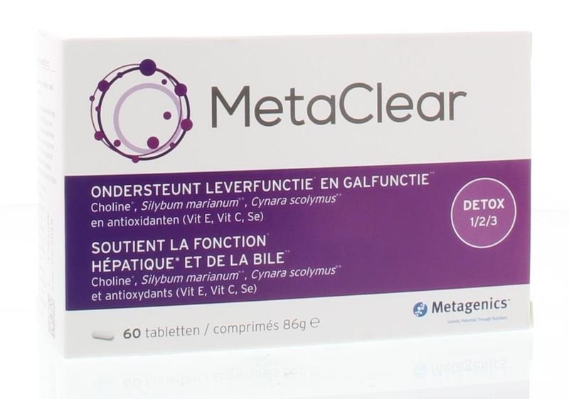 Metagenics Metaclear (60 Tabletten) Metagenics Metaclear (60 Tabletten)
