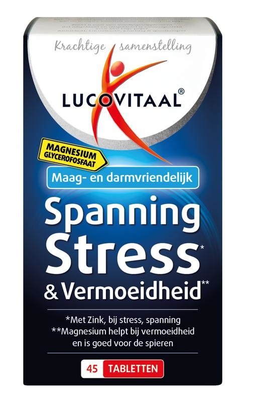 Lucovitaal Lucovitaal Magnesium spanning stress & vermoeidheid (45 tab)