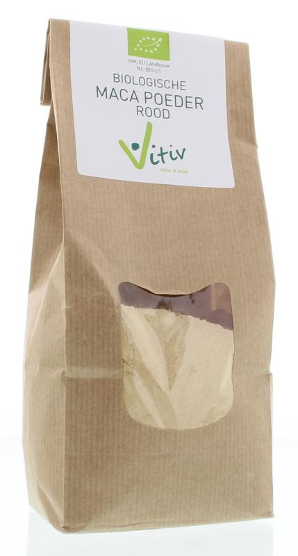 Vitiv Vitiv Rode maca poeder bio (500 gr)