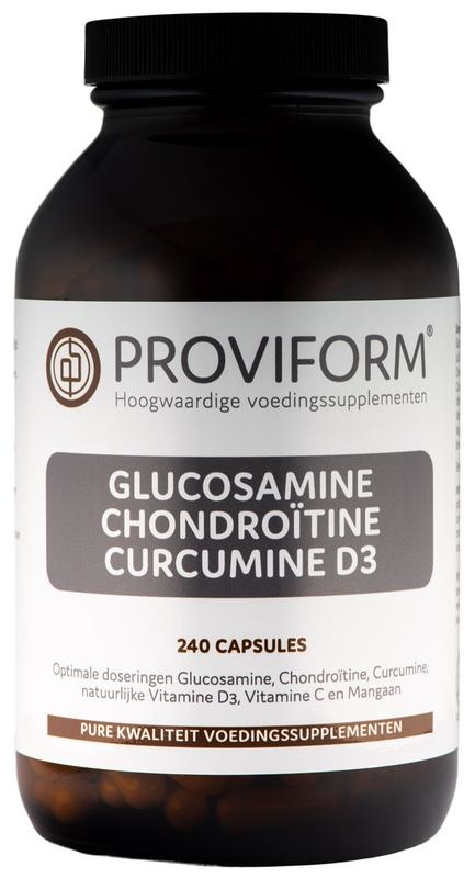 Proviform Proviform Glucosamine chondroitine curcuma D3 (240 caps)