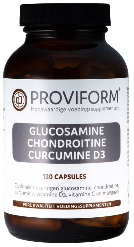 Proviform Proviform Glucosamine chondroitine curcuma D3 (120 caps)