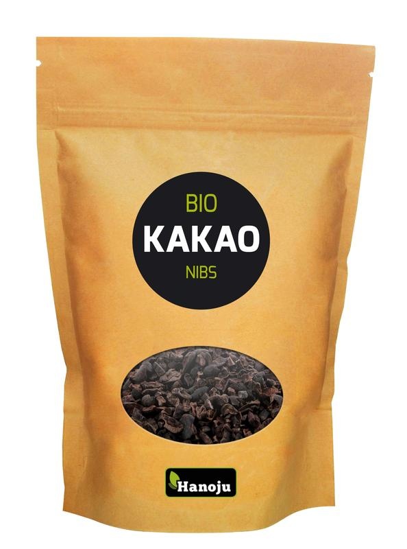 Hanoju Hanoju Cacao nibs bio (500 gr)