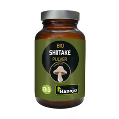 Hanoju Shiitake poeder 250mg bio (150 caps)