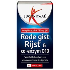 Lucovitaal Rode gist rijst & co enzym (30 tabletten)