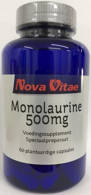 Nova Vitae Nova Vitae Monolaurine 500 mg (60 vega caps)