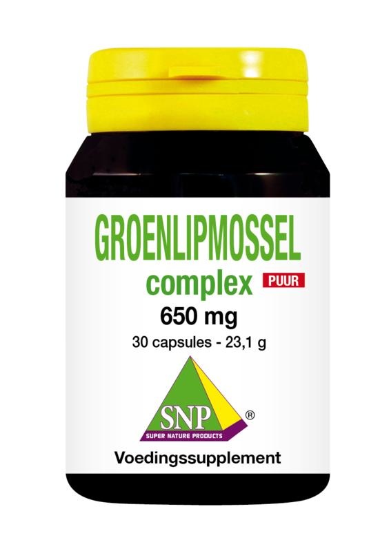 SNP SNP Groenlipmossel complex puur (30 caps)