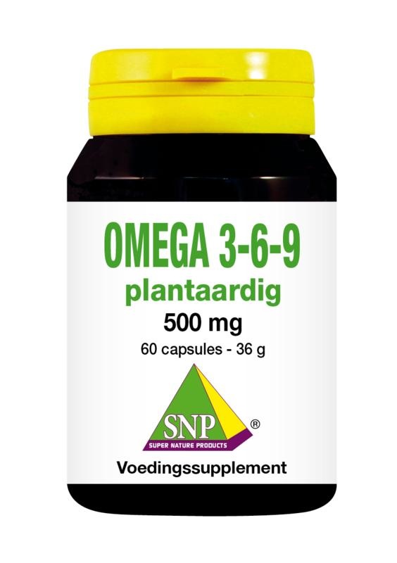 SNP SNP Omega 3 6 9 plantaardig (60 caps)