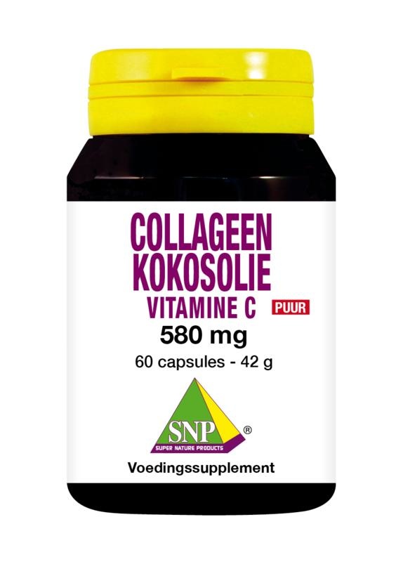 SNP SNP Collageen kokosolie vitamine C puur (60 caps)