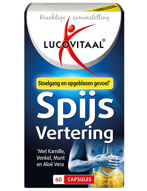 Lucovitaal Lucovitaal Spijsvertering caps (60 caps)