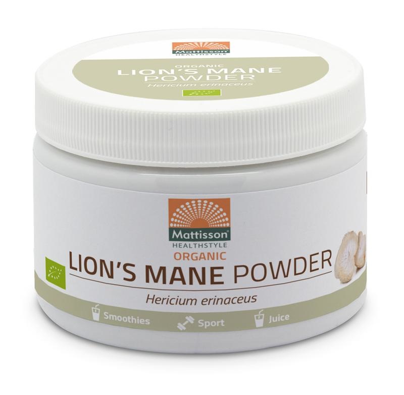 Mattisson Mattisson Lion's mane poeder bio (100 gr)