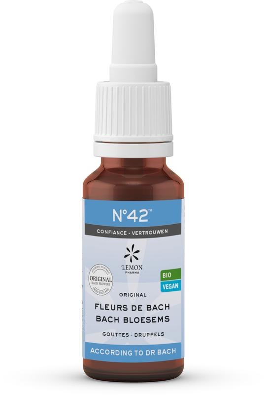 Lemonpharma Bach Lemonpharma Bach Bach bloesems mengeling 42 vertrouwen bio (20 ml)