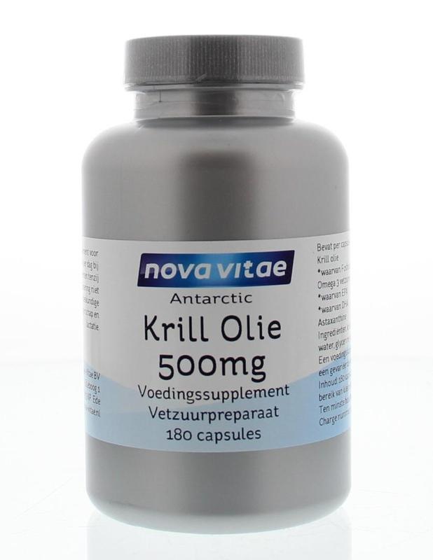 Nova Vitae Nova Vitae Antarctic krill olie 500 mg (180 caps)