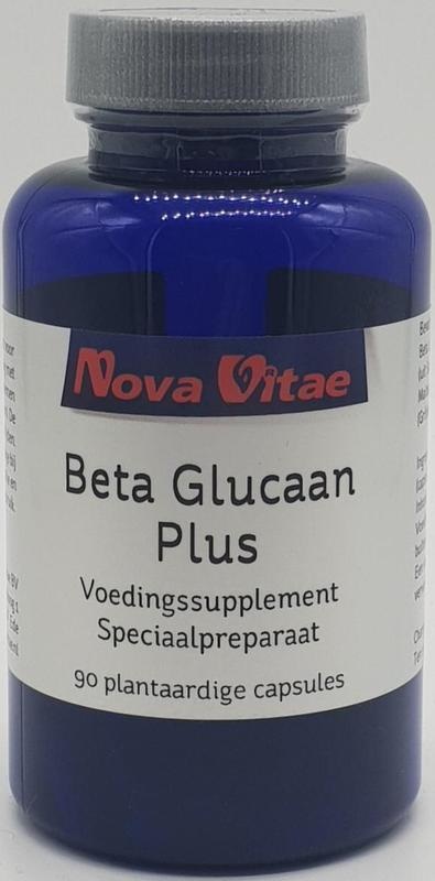 Nova Vitae Beta glucaan plus complex 100 mg (90 vcaps)