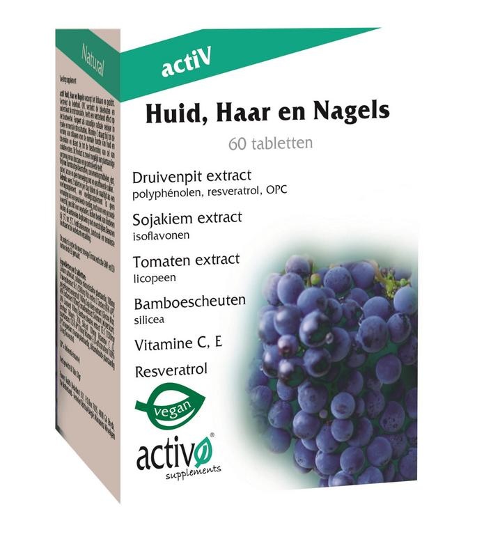 Activo Activo Huid haar nagels (60 tab)