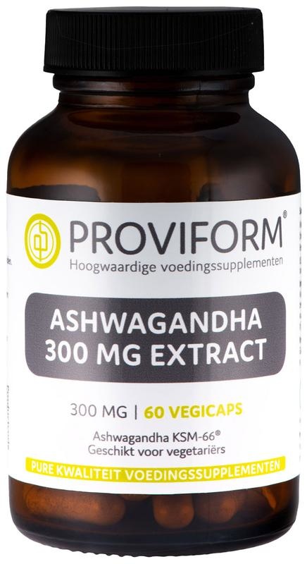 Proviform Proviform Ashwagandha 300 mg KSM-66 (60 vega caps)