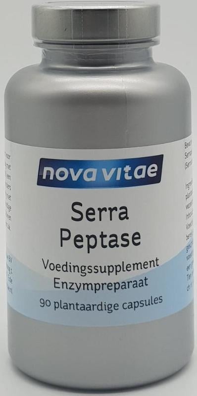 Nova Vitae Serrapeptase (90 Vegetarische capsules)