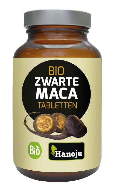 Hanoju Maca black organic 500 mg (720 tabletten)