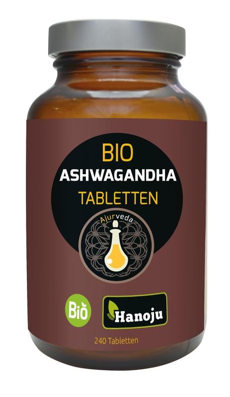 Hanoju Hanoju Ashwagandha organic 500mg (240 tab)