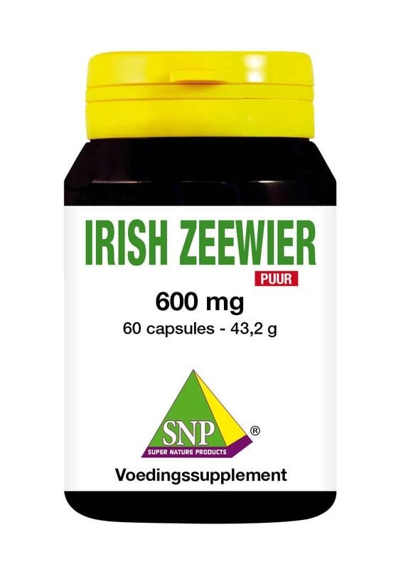 SNP Irish zeewier 600 mg puur (60 capsules)