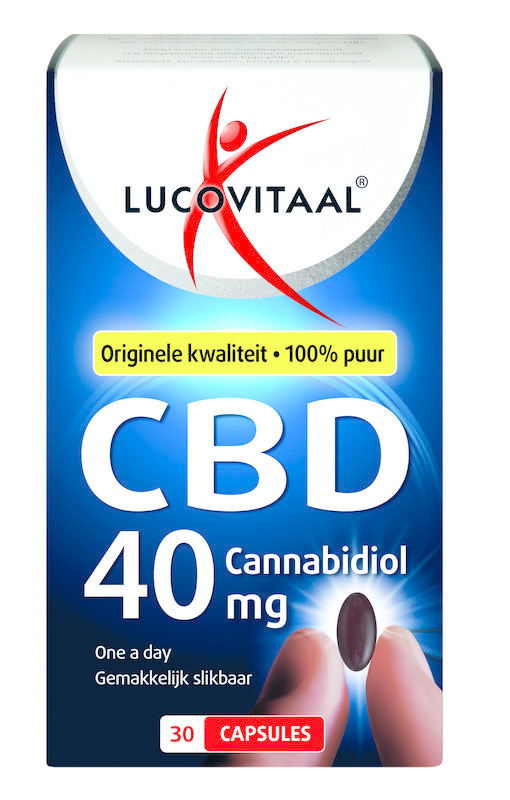 Lucovitaal Lucovitaal CBD 40mg (30 caps)