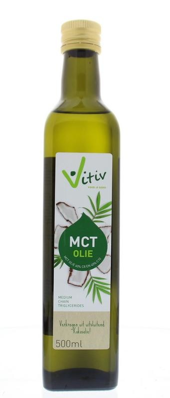 Vitiv MCT olie C8 60% & C10 40% (500 ml)