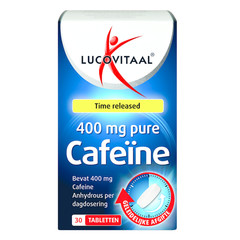 Lucovitaal Pure cafeine (30 tab)