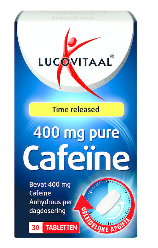 Lucovitaal Lucovitaal Pure cafeine (30 tab)