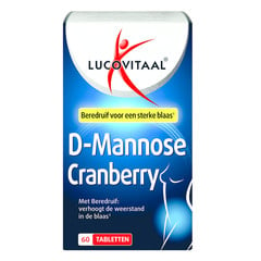 Lucovitaal D-mannose cranberry (60 tab)