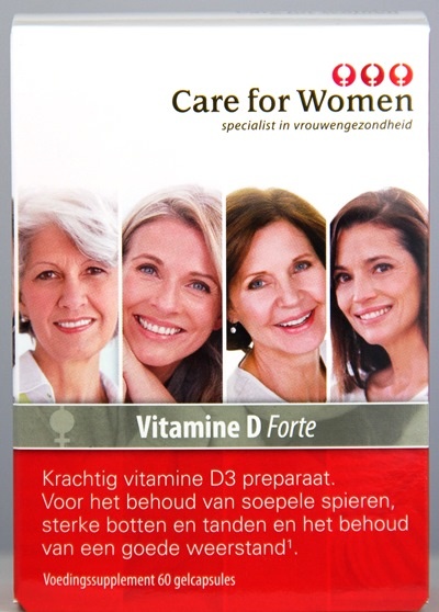 Care For Women Care For Women Vitamine D forte (60 caps)