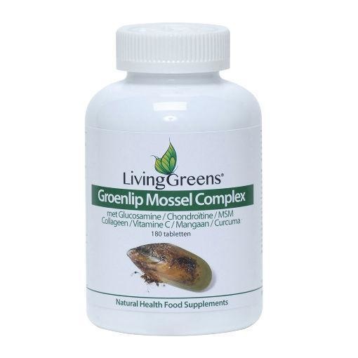 Livinggreens Groenlip mossel complex (180 tabletten)