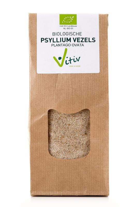 Vitiv Vitiv Psyllium husk vezels bio (125 gr)