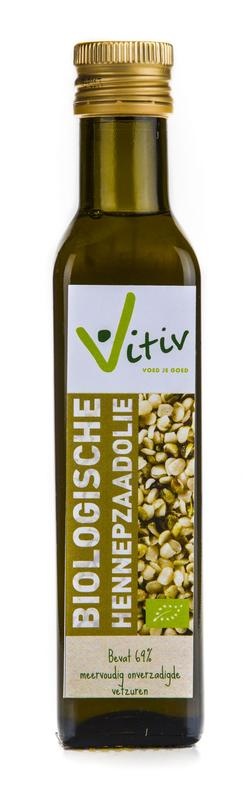 Vitiv Vitiv Hennepzaadolie bio (250 ml)