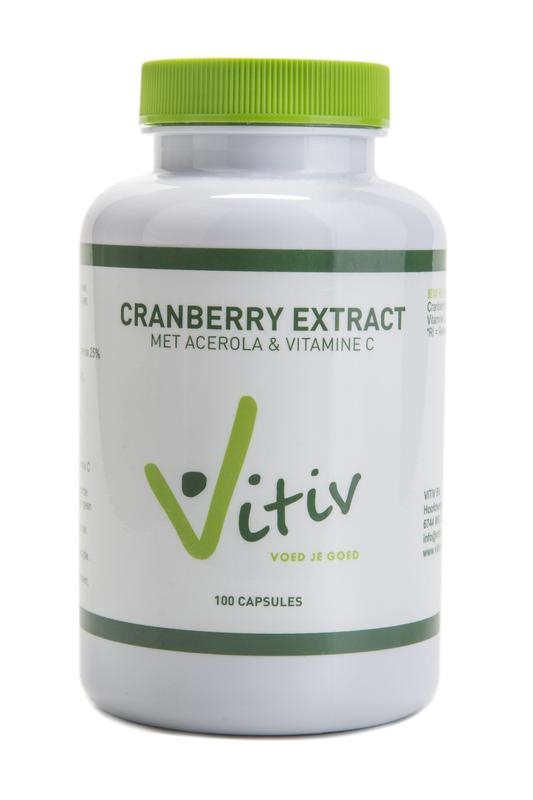 Vitiv Vitiv Cranberry caps (100 caps)