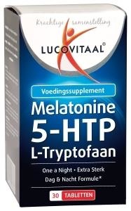 Lucovitaal Lucovitaal Melatonine L-tryptofaan 0.1mg (30 tab)