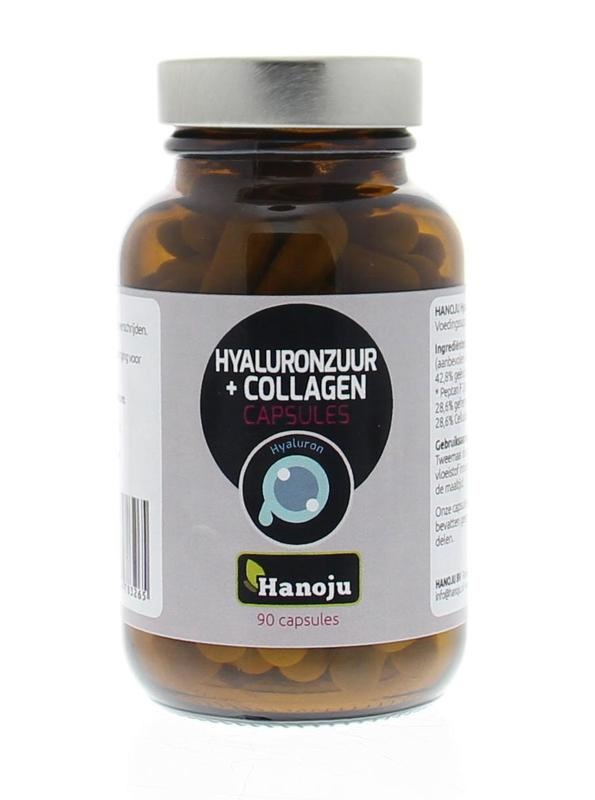 Hanoju Hanoju Hyaluronzuur & collageen (90 caps)