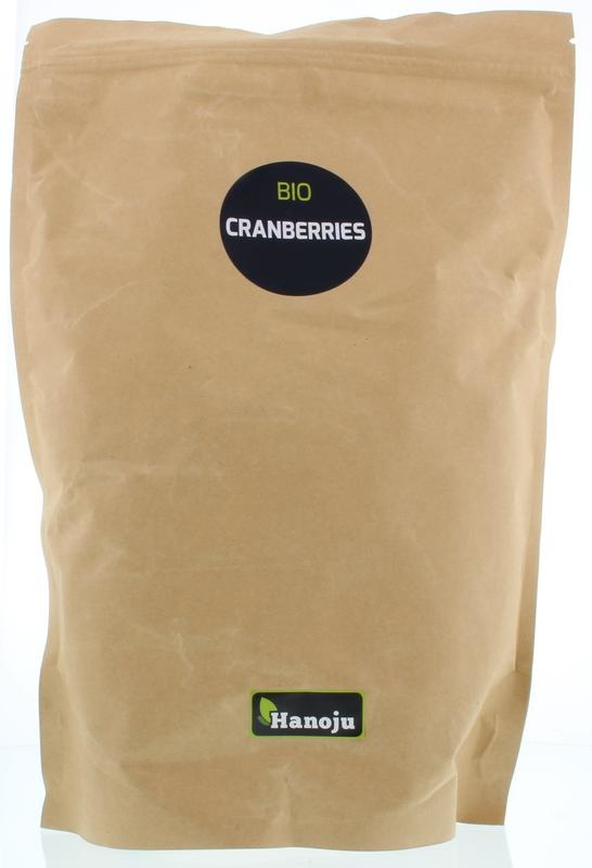 Hanoju Hanoju Cranberries paper bag bio (1 Kilogr)