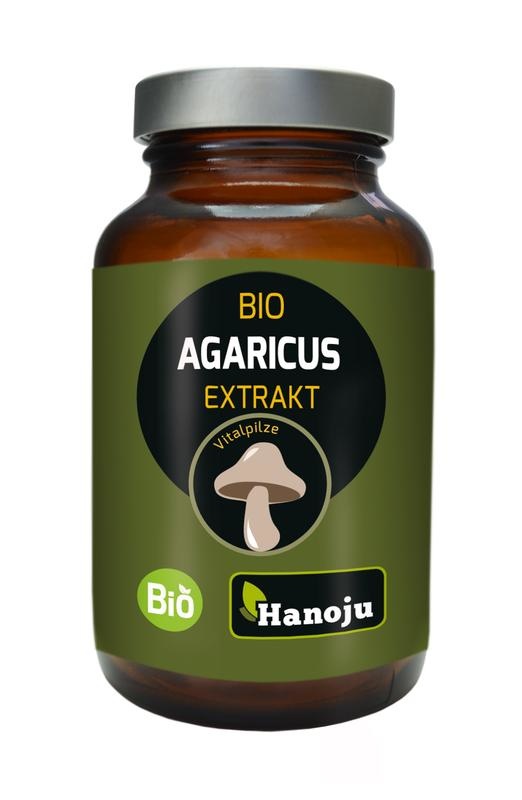 Hanoju Hanoju Agaricus paddenstoelen extract bio (90 vega caps)